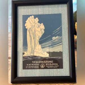 Yellowstone National Park Framed Print